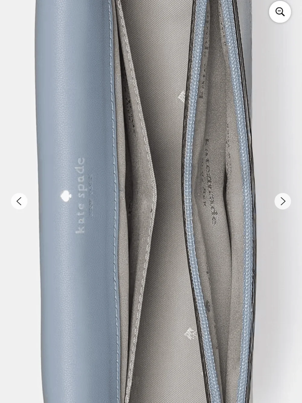 kate spade Powder Blue Saffiano Crossbody Bag